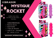 MYSTIQUE ROCKET VIBRADOR CLITORIAL ALCANZA CLIMAX SEXSHOP 